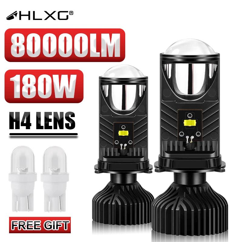 ڵ Ʈ  Bi LED  , H4 ̴  , LHD RHD12V, 80000LM, 180W